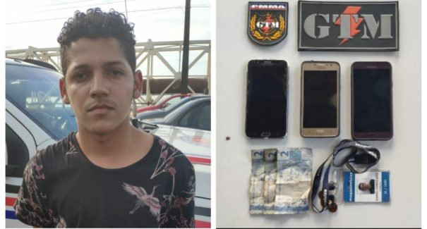 Suspeito de roubo é preso em São Luís