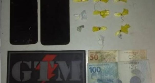 Suspeito de tráfico de drogas é preso no Anjo da Guarda