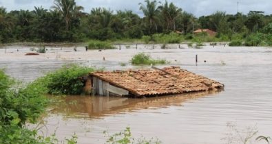 Até agora, 370 famílias já perderam suas casas para a chuva no Maranhão
