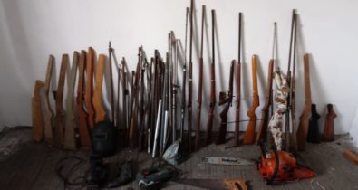 Polícia Militar descobre fábrica ilegal de armas no Maranhão