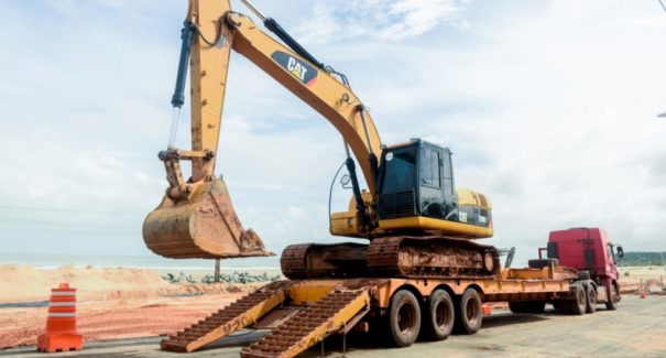 Chuva não atrapalha cronograma de obras da Litorânea