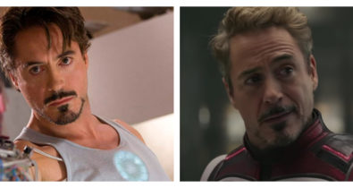 Antes e Depois do elenco de Vingadores
