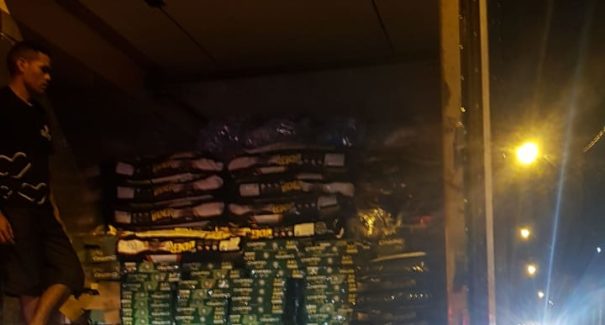 Quadrilha especializada é presa com carga roubada de supermercado em São Luís