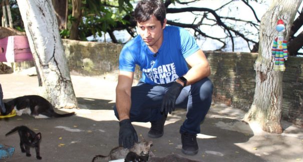 Duarte Jr. realiza resgate, tratamento e castração de animais no Sítio dos Gatos