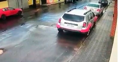 Vídeo: Carro é roubado com criança dentro em São Luís