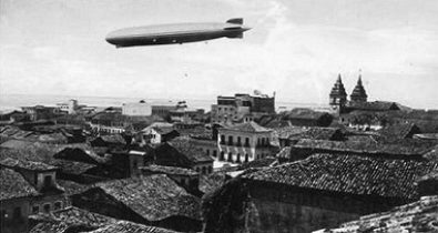 O Zeppelin passou por São Luís há 88 anos