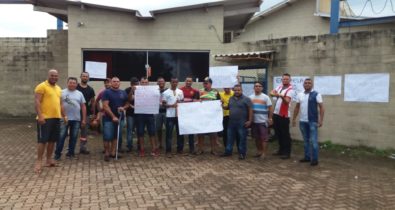 Em protesto, ex-funcionários da Brascopper lutam por direitos trabalhistas