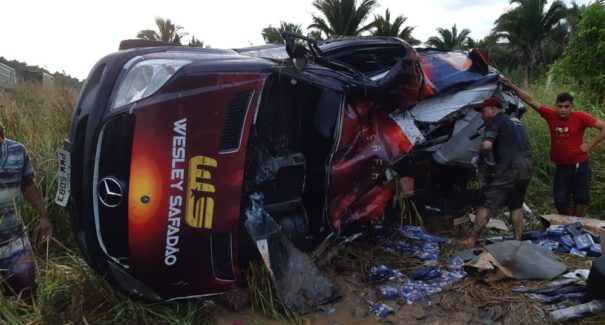 Van de Wesley Safadão sofre acidente no interior do Maranhão