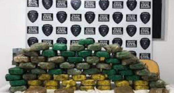 100 quilos de crack e cocaína apreendidos em cinco meses