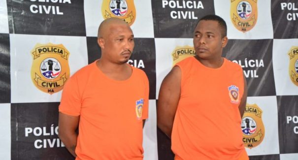 Suspeitos de realizarem ataque contra agência bancária são apresentados pela polícia