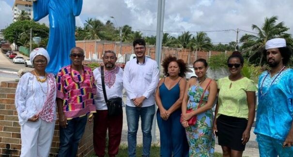 Governo do Estado repudia ato de vandalismo à imagem de Iemanjá e providencia restauração