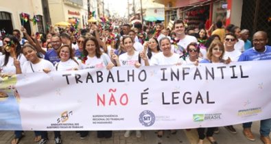 Caminhada marca o Dia Mundial Contra o Trabalho Infantil em São Luís
