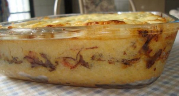 Receita de Escondidinho de carne seca