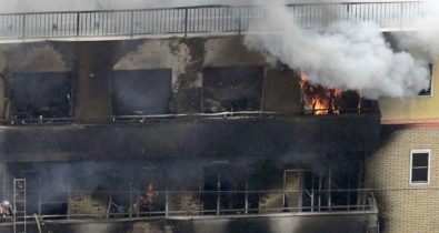 Incêndio criminoso deixa 33 mortos no Japão