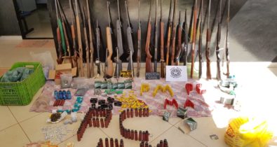 Operação “Jagunço” realiza a maior apreensão de armas de fogo em Carolina