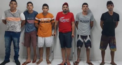 Seis homens são presos com carro roubado, armas e munições em Timon