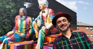 Eduardo Kobra entrega mural em Buffalo na cidade de Nova York