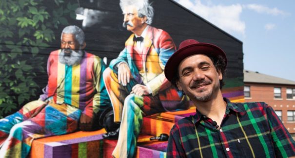 Eduardo Kobra entrega mural em Buffalo na cidade de Nova York