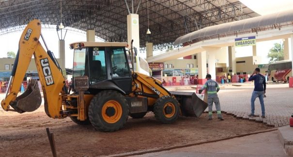 Rodoviária de Imperatriz recebe recuperação de áreas de embarque e desembarque