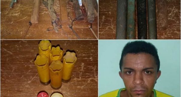 Fabricante de armas caseiras é preso pela polícia