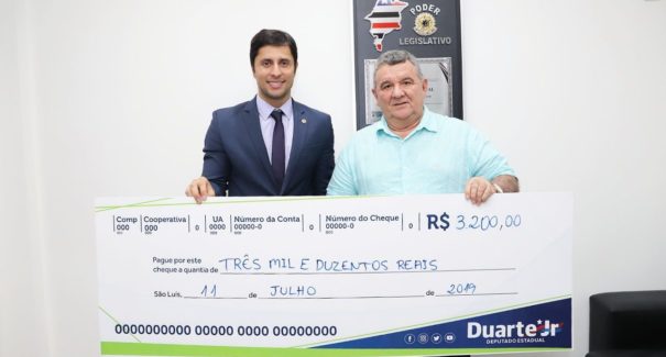 Duarte Jr abre mão de parte do seu salário para o Castramóvel