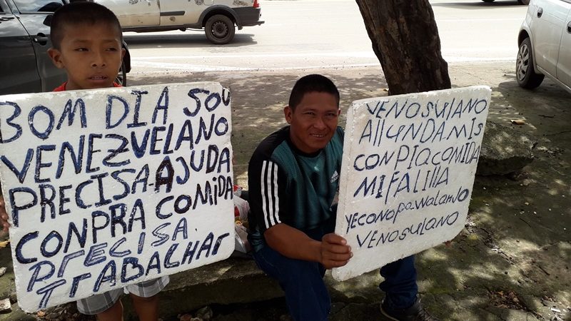 Índios venezuelanos ‘invadem’ São Luís