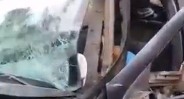 Vídeo mostra colisão frontal causada por motorista embriagado