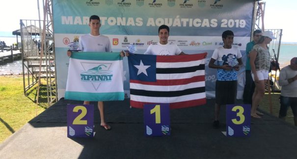 Maranhenses brilham na Maratona Aquática em Palmas/TO