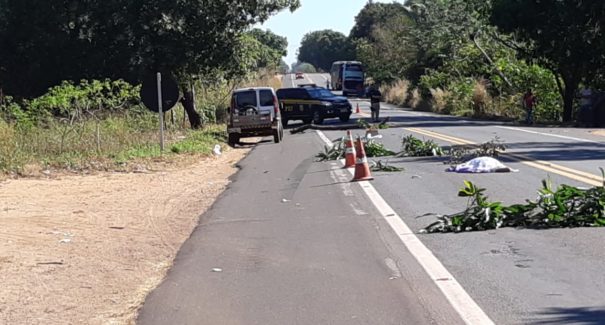 Idoso morre atropelado ao atravessar a BR 010