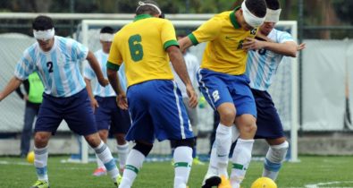 Futebol de 5 do Brasil chega invicto a Lima