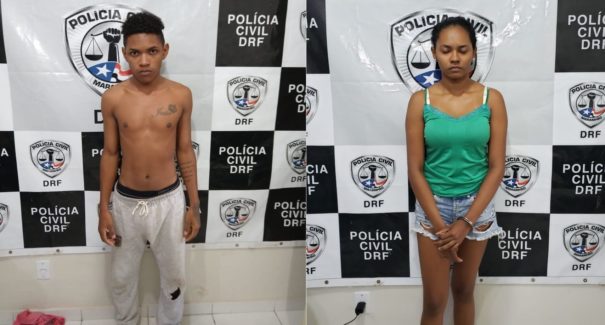 Casal é preso em flagrante por tráfico de drogas
