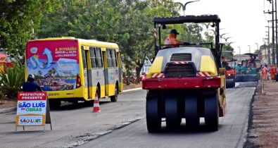 Avenida Guajajaras recebe novo asfalto