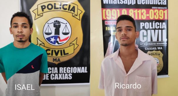 Dois suspeitos de roubo e homicídio em GO são presos no Maranhão