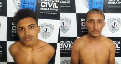Presa dupla suspeita de cometer assaltos em Mocajituba e Paço do Lumiar