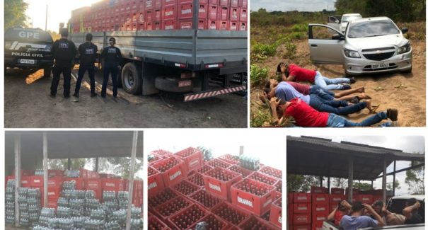 Polícia recupera carga roubada avaliada em R$ 150 mil