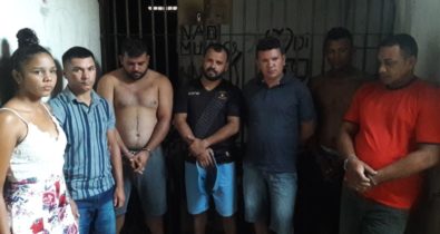Polícia prende quadrilha por  posse ilegal de arma e tráfico de drogas no interior do Maranhão