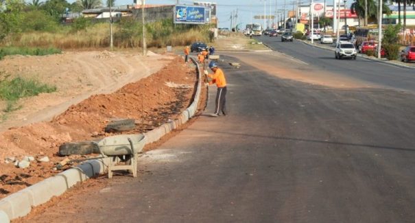 Obra na Jerônimo de Albuquerque está em fase final