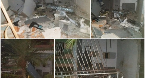 Bandidos explodem posto do Banco do Brasil em Presidente Juscelino
