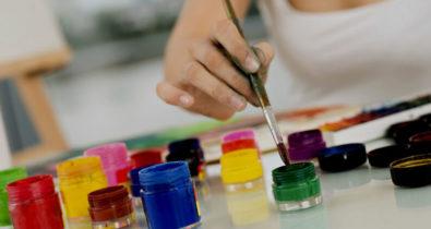 DIY: Aprenda a fazer pintura em pano de prato