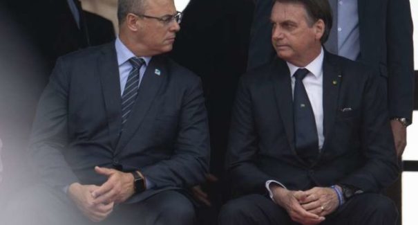Bolsonaro acusa Witzel de inventar depoimento
