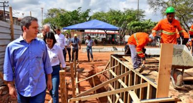 Obras de requalificação da Praça da Bíblia avançam