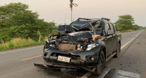 Vocalistas da Banda Mesa de Bar sofrem acidente de carro no Maranhão