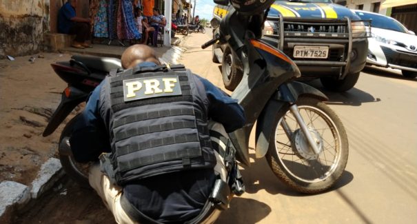 PRF recupera 146 veículos roubados em nove municípios do estado