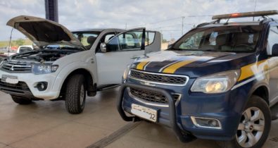 Polícia Rodoviária Federal recupera caminhonete roubada no estado do Pará