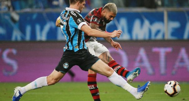 Flamengo e Grêmio decidem hoje quem vai à final da Libertadores