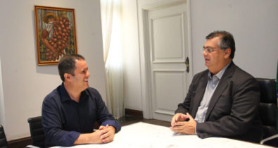 Flávio Dino e Edivaldo se reúnem para discutir investimentos para São Luís