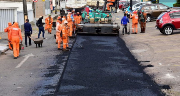 Bairro da Cohama recebe novo asfalto