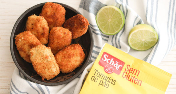Nuggets de frango sem glúten