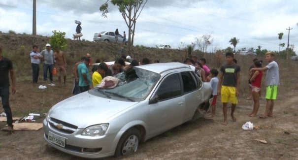 Bebê de 1 ano morre em acidente na BR-316