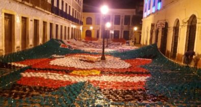 Bandeirinhas anunciam Natal do Maranhão
